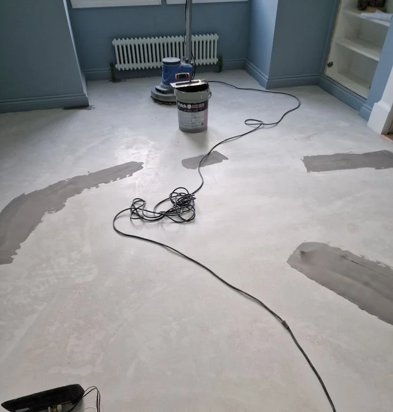 LVT flooring living room smoothing compound Beckenham.jpg