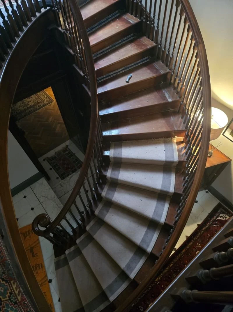 Stair case carpet before Sevenoaks.jpg