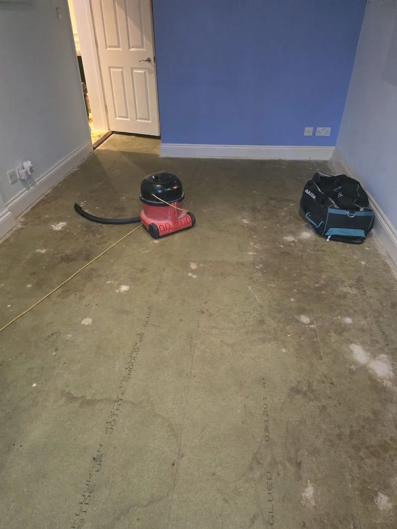 LVT flooring before Farnborough Park Orpington.jpg