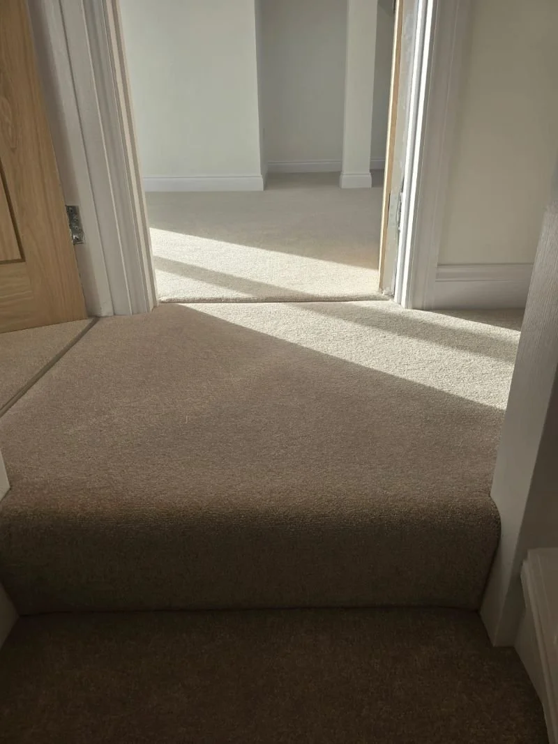 Stair carpet to stairs, landing, loft rooms Chislehurst Kent.jpg