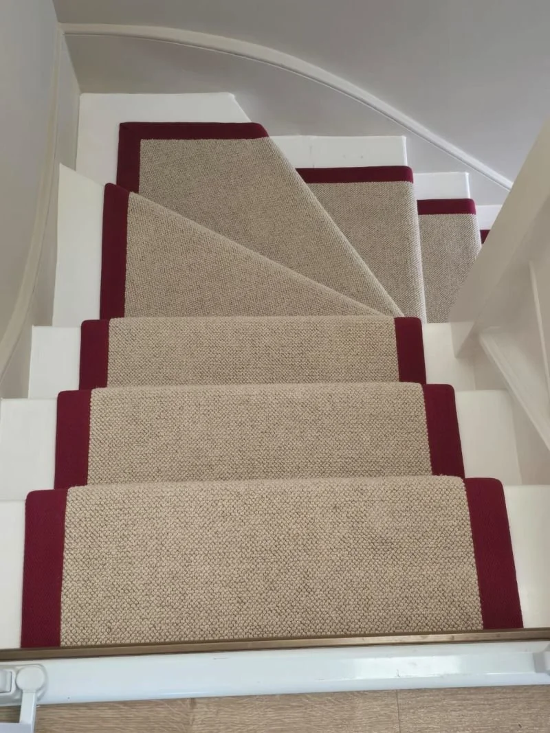 Binded stair runner Sydenham London.jpg