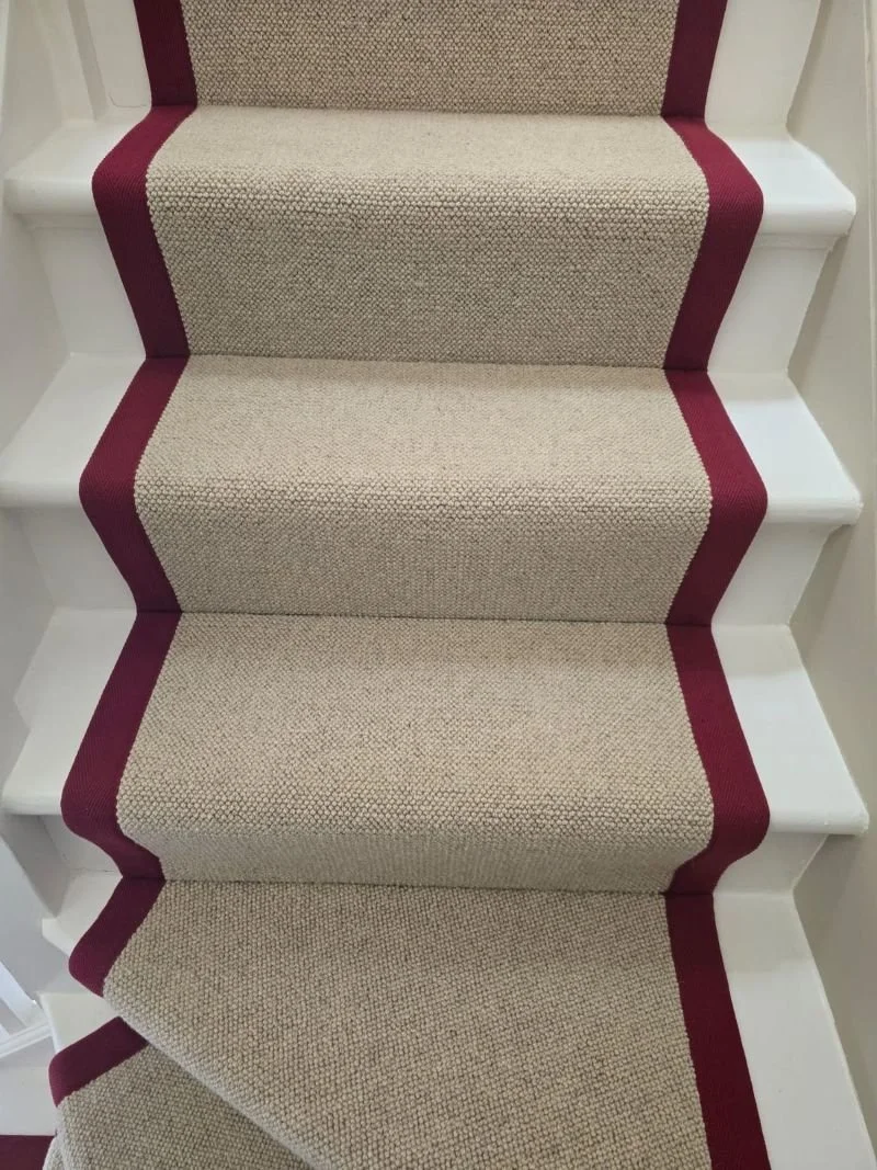 Sydenham binded edge stair runner carpet.jpg