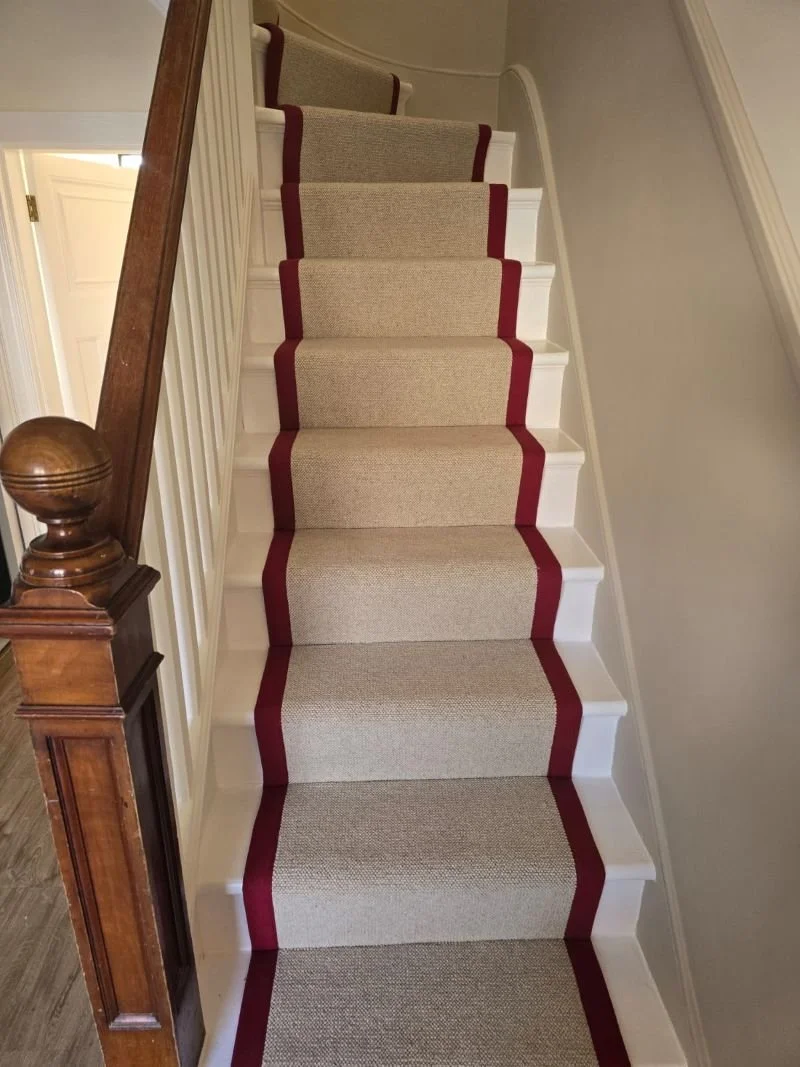 Taped edge stair runner carpet Sydenham.jpg