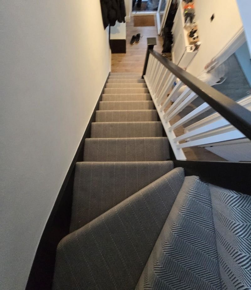 Herringbone carpet stairs Blackheath.jpg