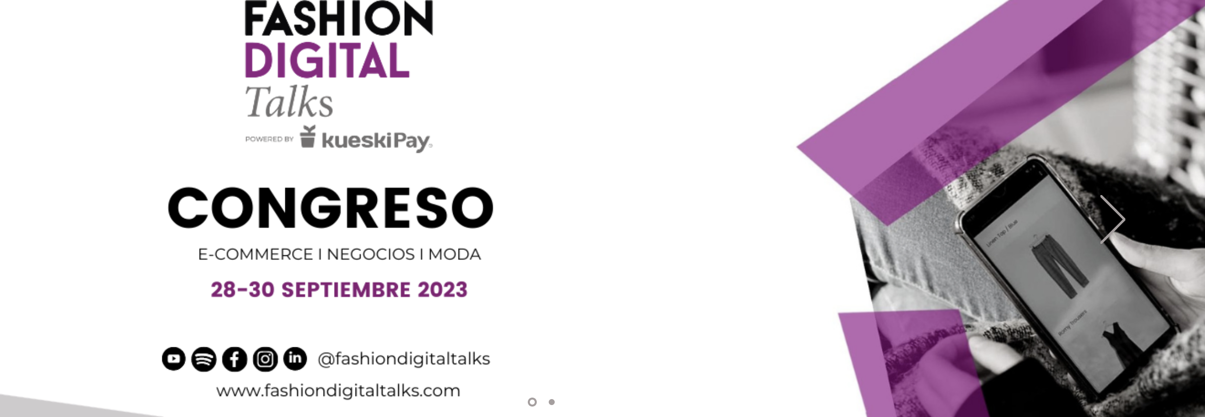 Llega Fashion Digital Talks en su sexta edición.