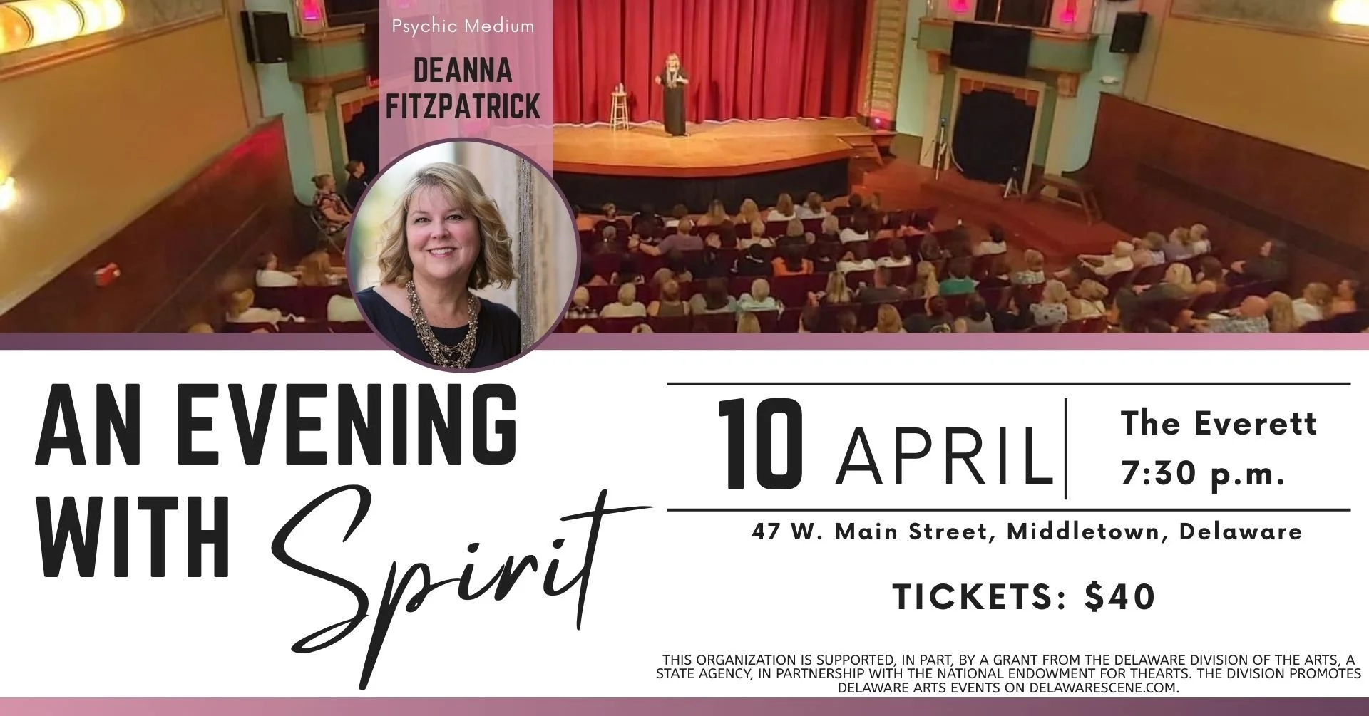 An Evening With Spirit - The Everett Theatre - April 10, 2026