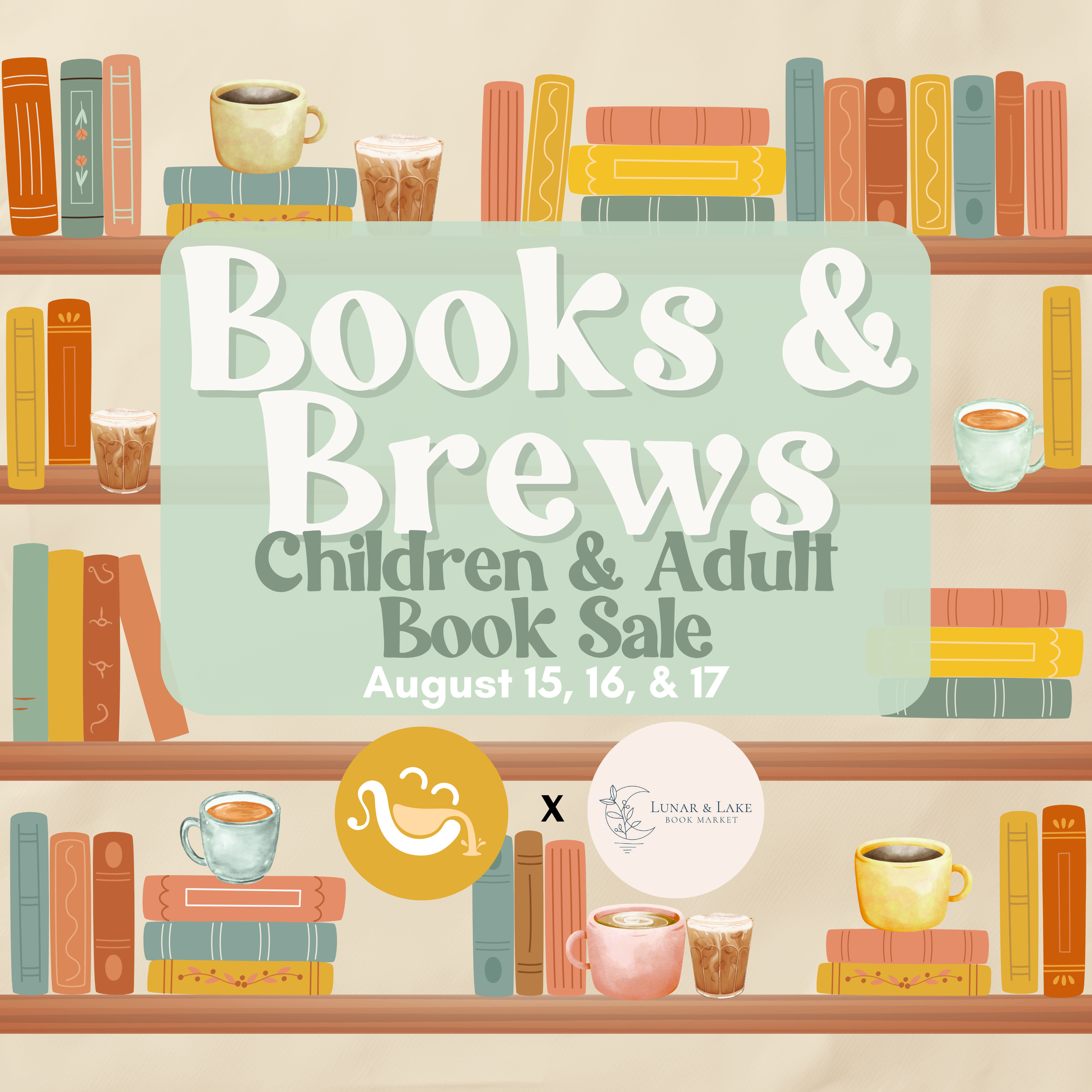 Books & Brews: Children & Adults Book Sale