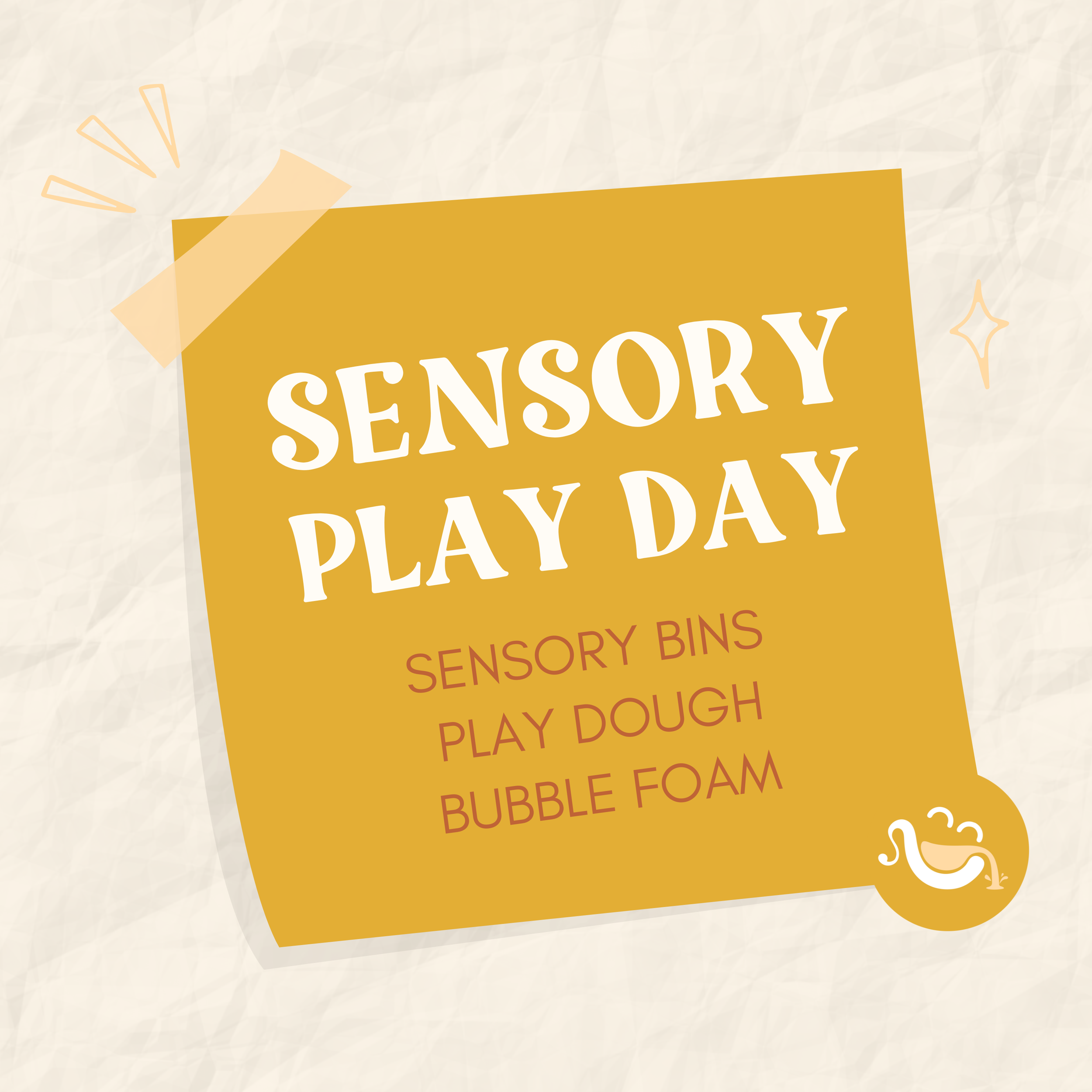 Sensory Play Day