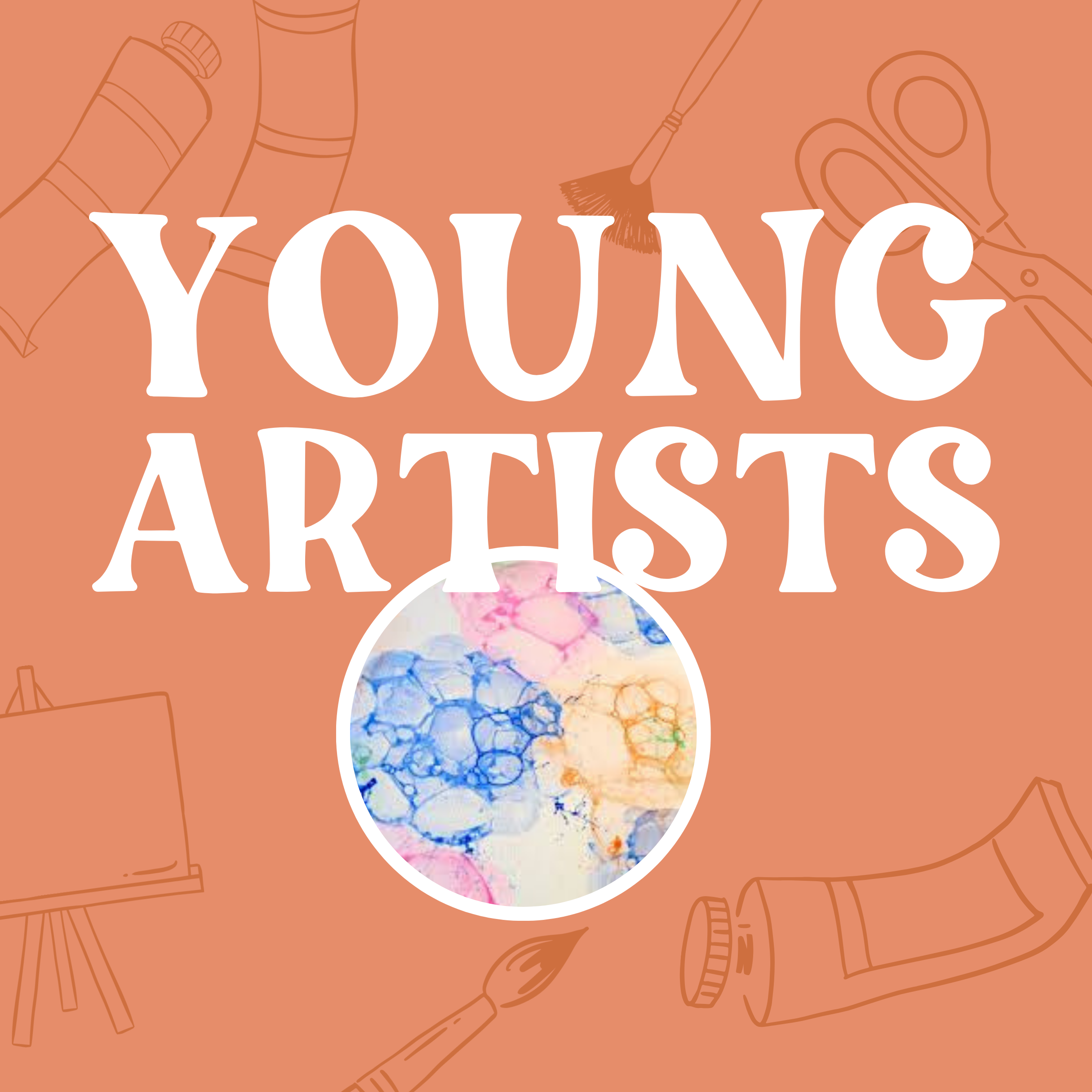 Young Artists: Bubble Paint