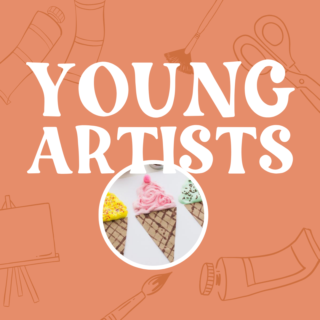 Young Artists: Puff Paint Ice Cream
