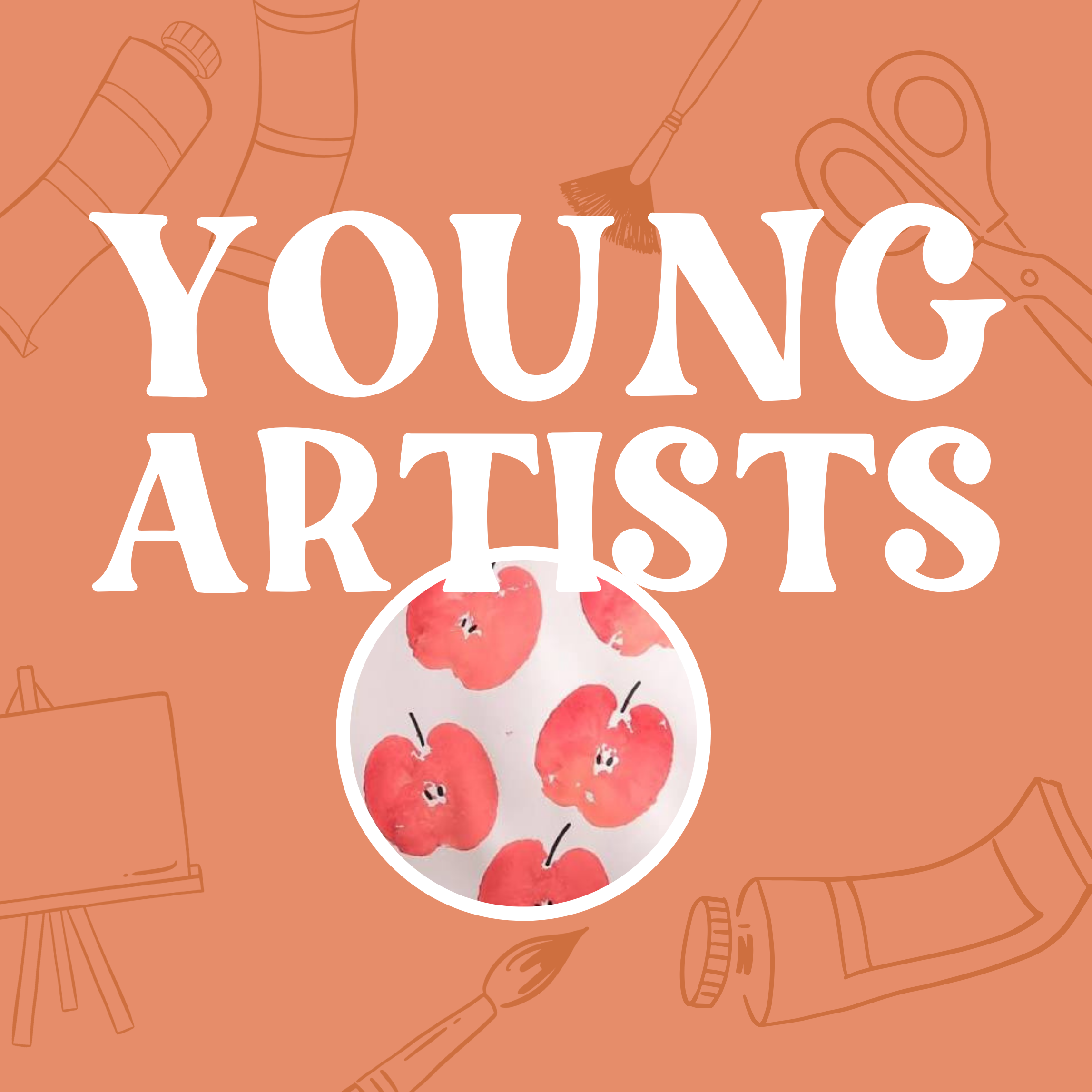 Young Artists: Apple Stamping 