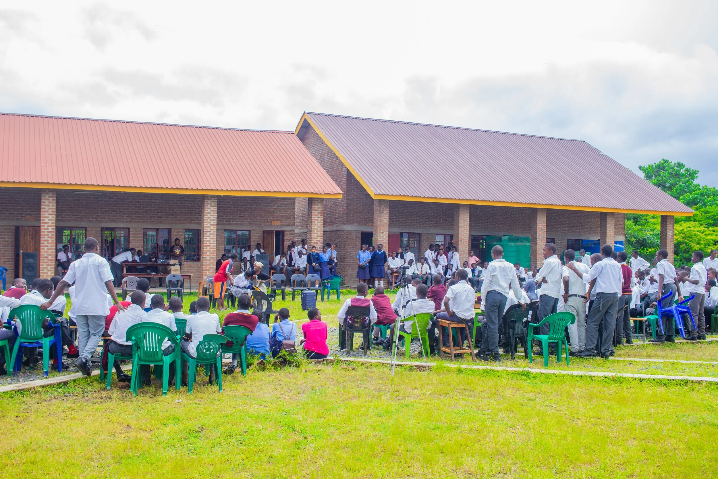 The Visit of Kaseye Girls to Wasambo Boys High School