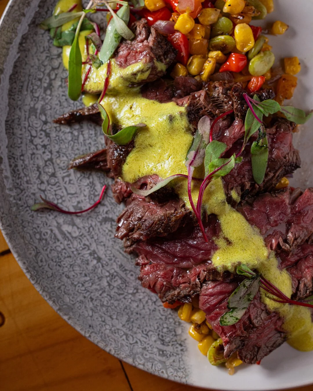 This is the meal you deserve this weekend. 🥩✨

BUTCHER&rsquo;S STEAK
Lima bean + corn succotash, b&eacute;arnaise.

Come hungry. You&rsquo;ve earned it.