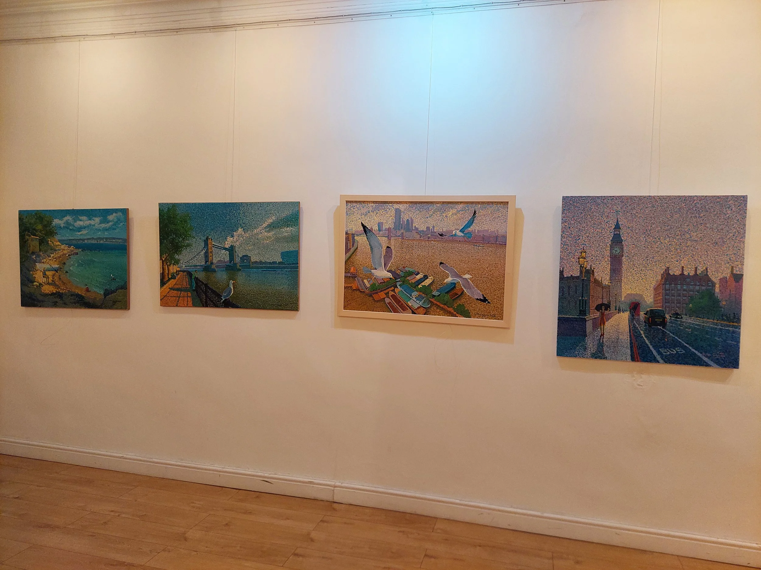 Exhibition "Particles of Light #Pointillism"