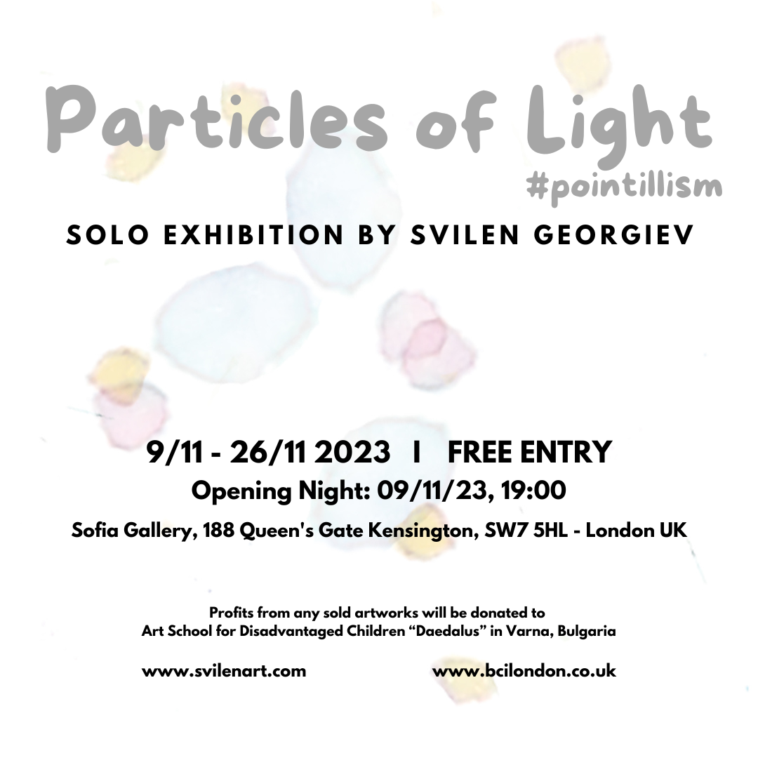 EXHIBITION - PARTICLES OF LIGHT #pointillism