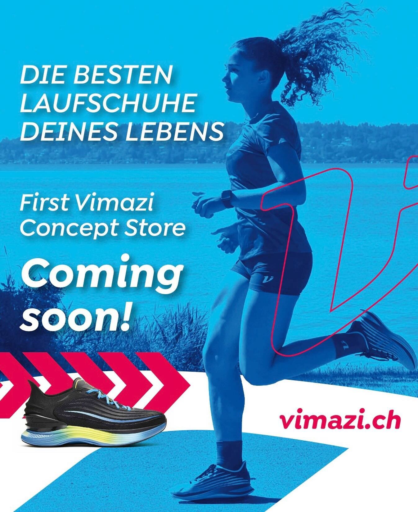 🆕🆕🆕 Vorankündigung: Pünktlich zum einjährigen Bestehen eröffnen wir schon bald unseren ersten Vimazi Concept Store in der Schweiz 🇨🇭
Neben dem Sportfachhandel und dem B2C Webshop wird dieser zusätzliche Absatzkanal uns d