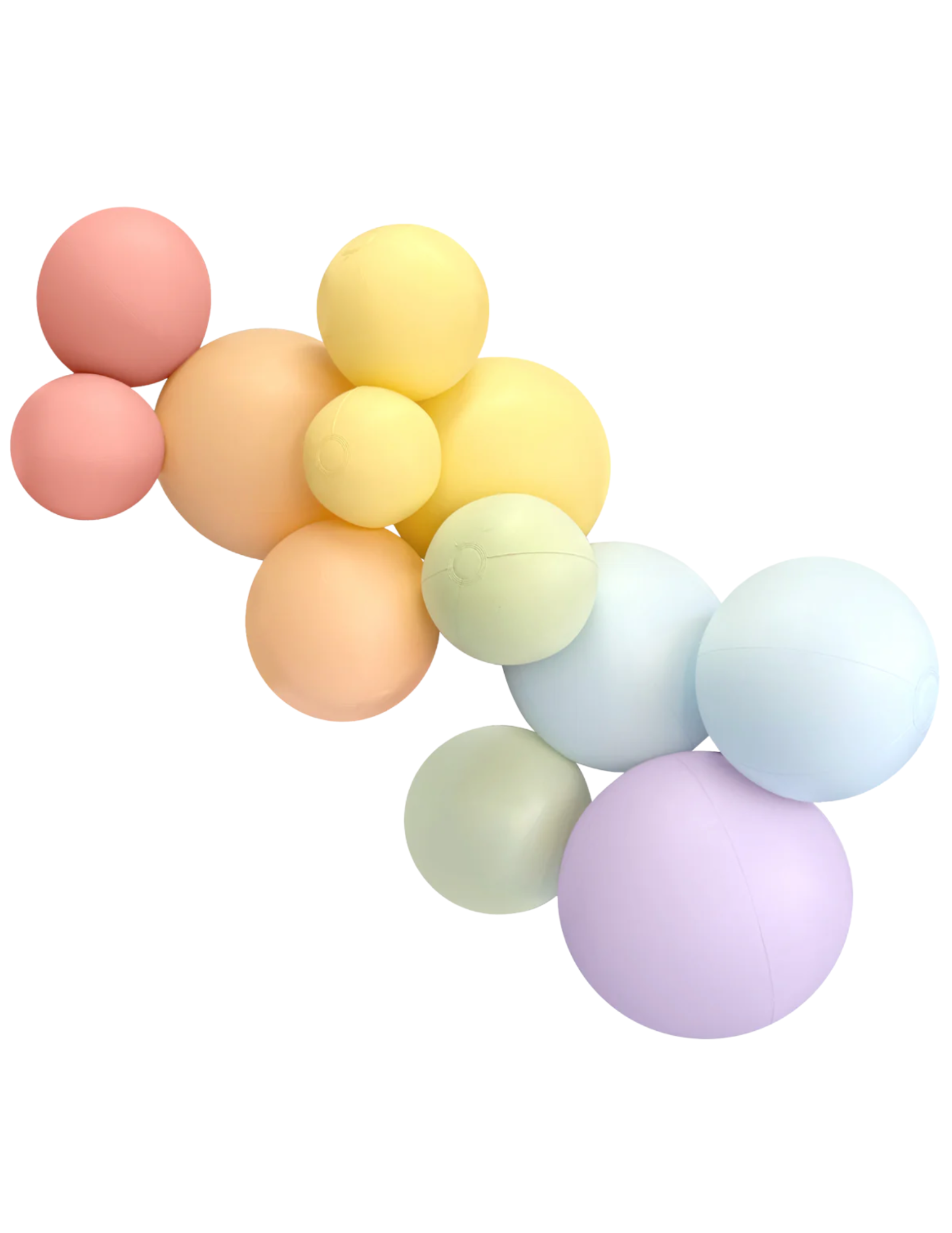 Pastel Ombre Balloons