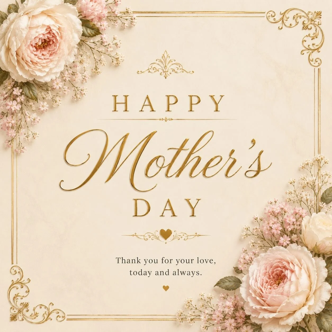 Happy Mother&rsquo;s Day to all the incredible mothers and mother figures. Thank you for your love, strength, sacrifice, and the quiet ways you make the world better every single day. 💐