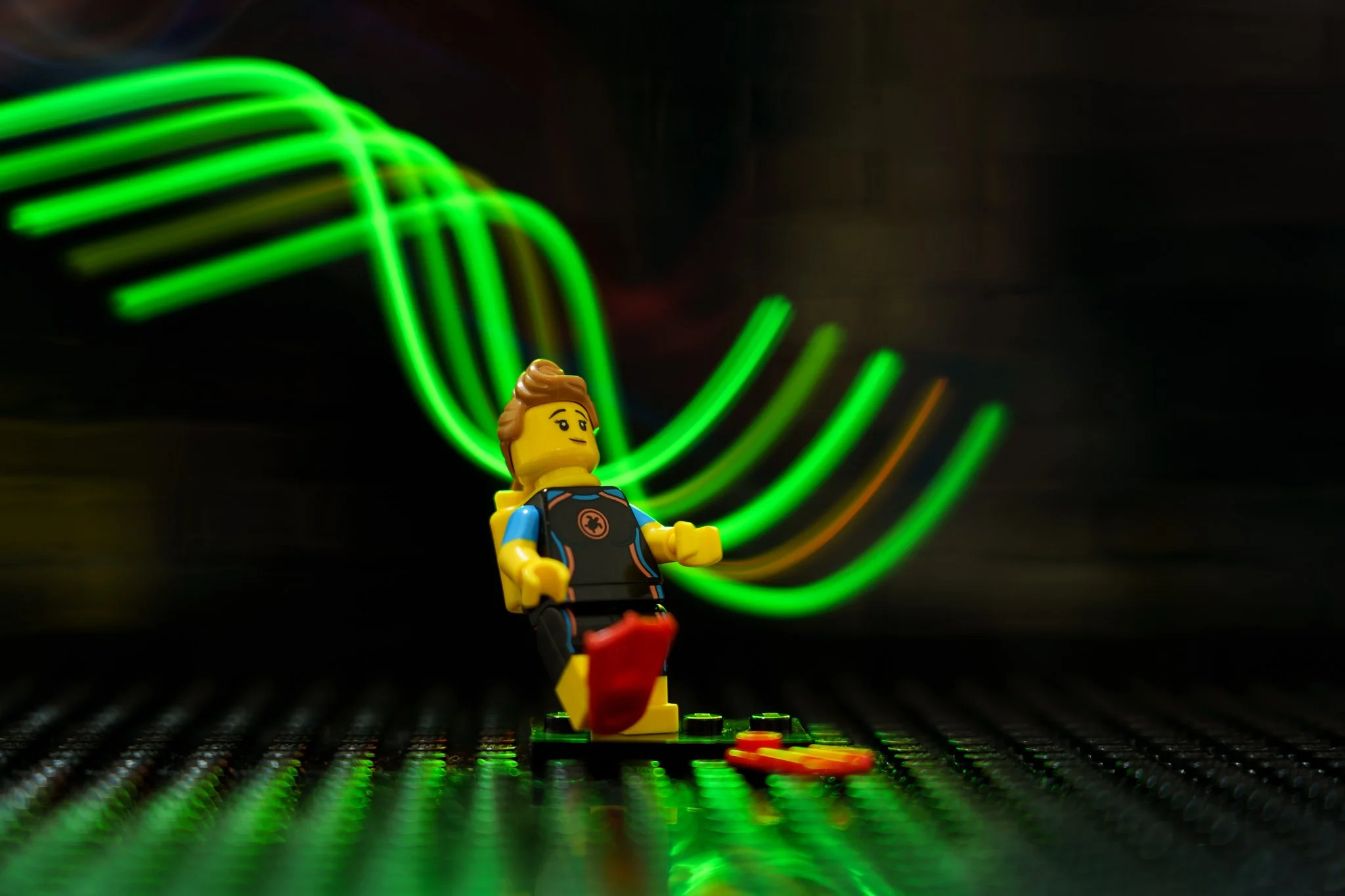 Lego Light Painting