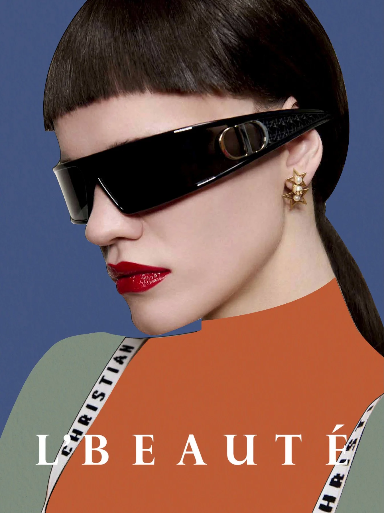 Alena Saz for L'Beaute Magazine and Dior 