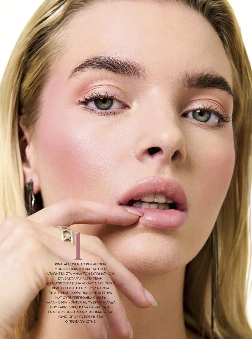 Alena Saz for InStyle Greece 