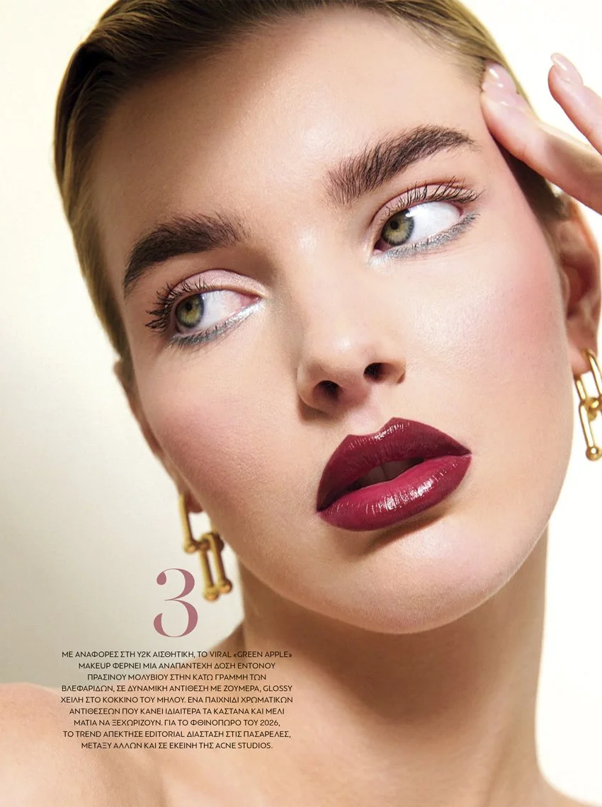 Alena Saz for InStyle Greece 