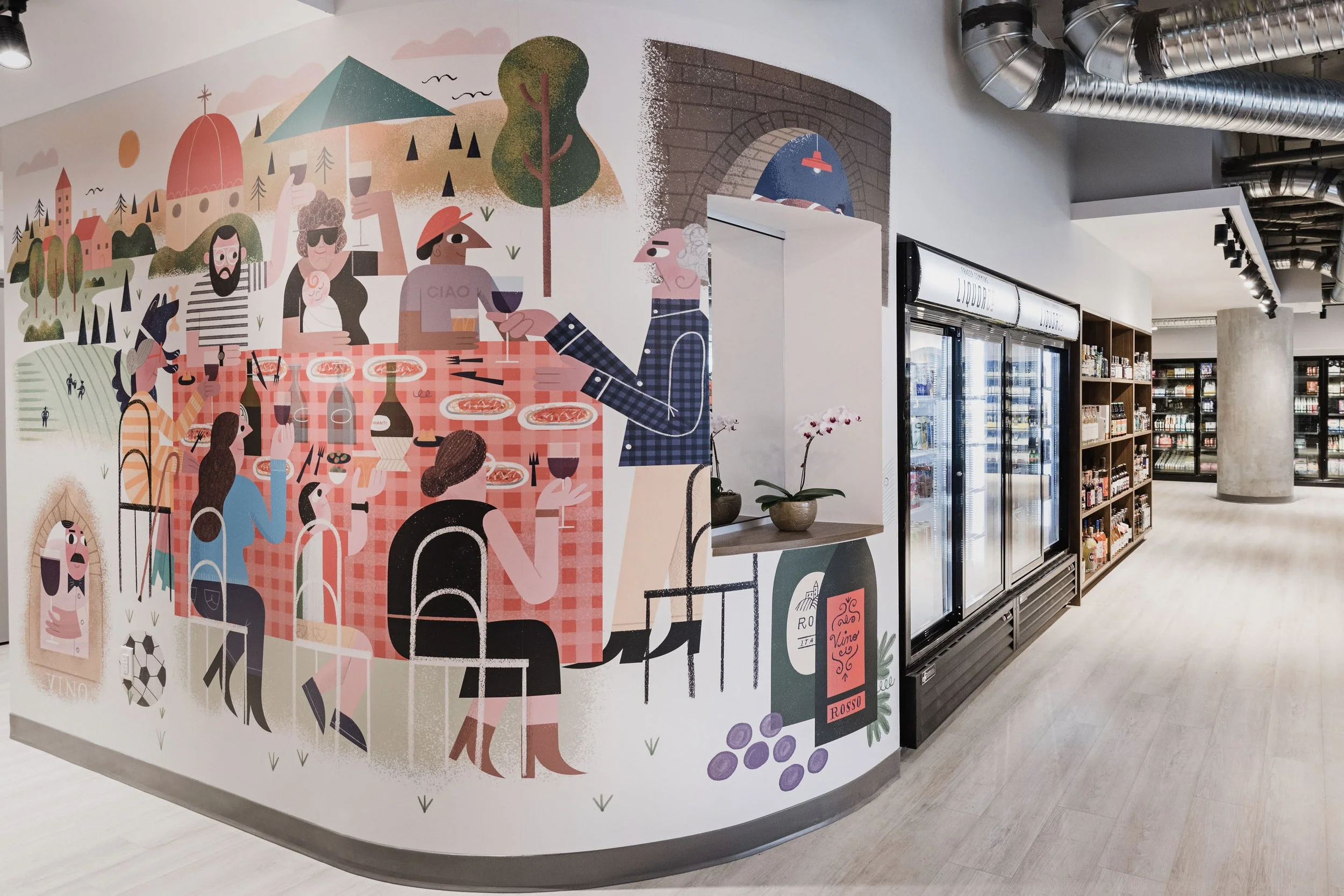 In-store Mural 2