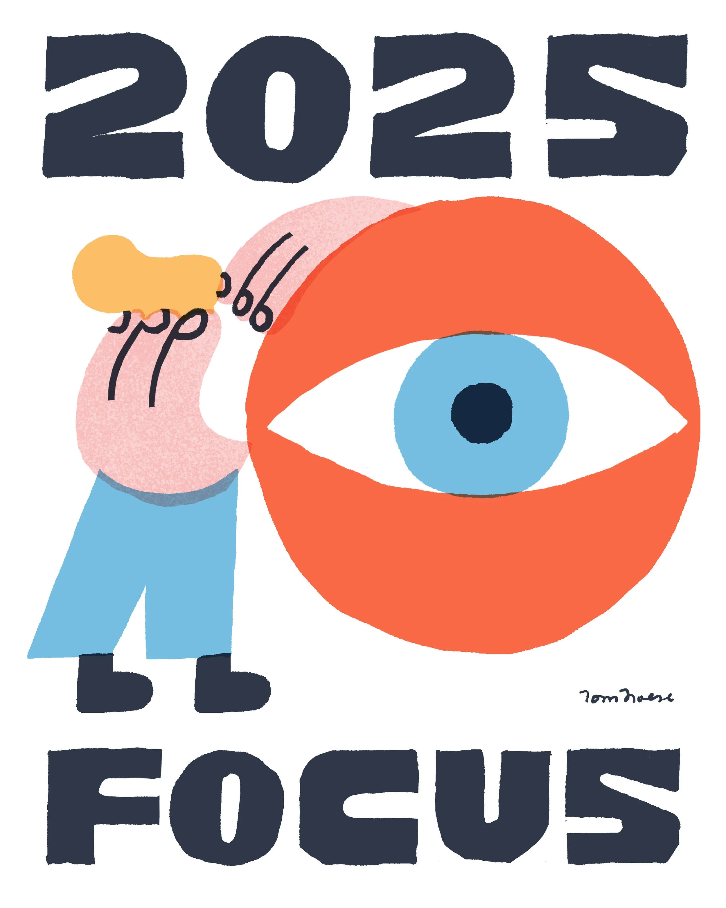 2025 Year in Review Cover Illustration
