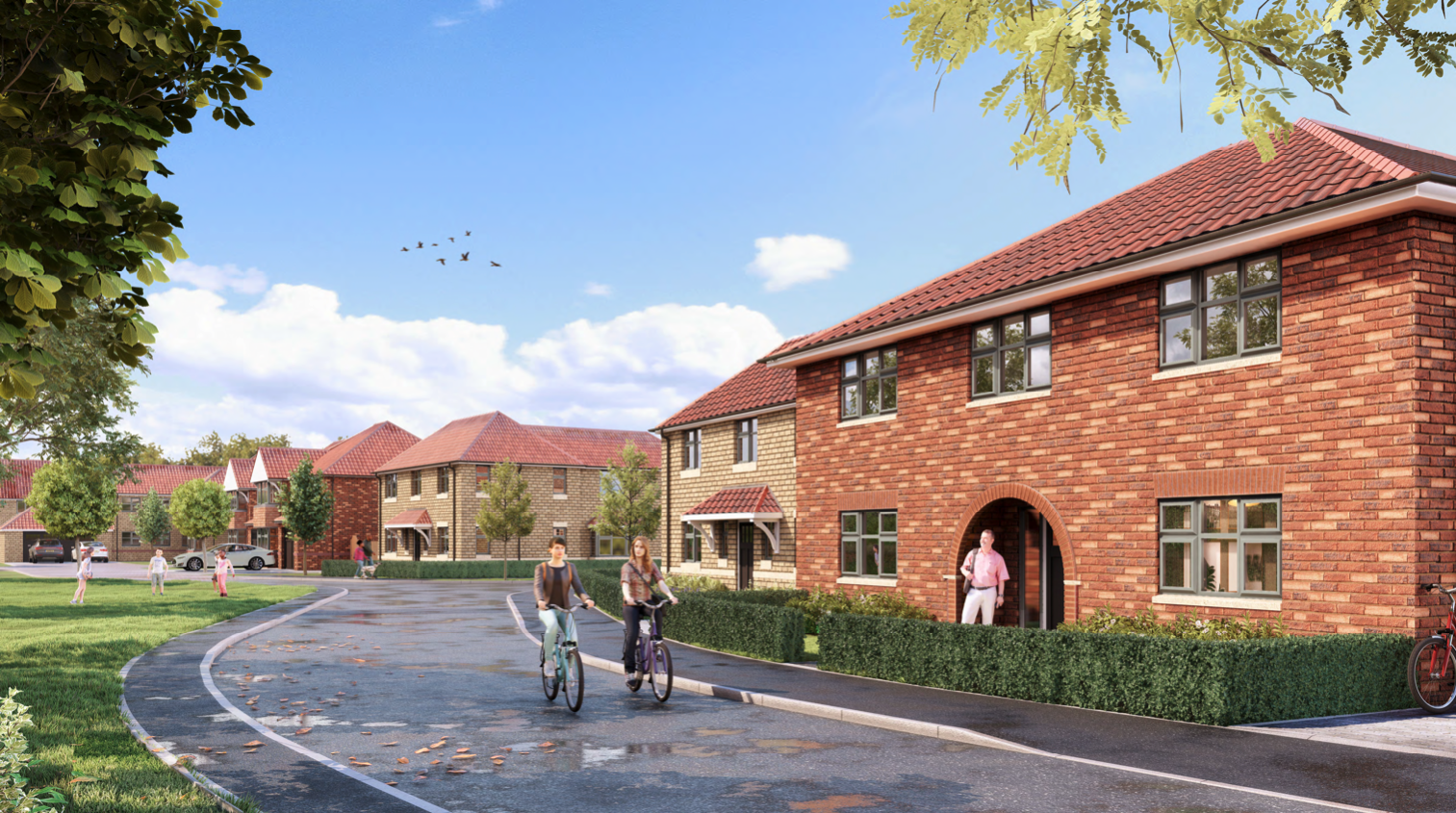 Stancliffe Homes submits plans for a 105 home development in Bolsover, Chesterfield.