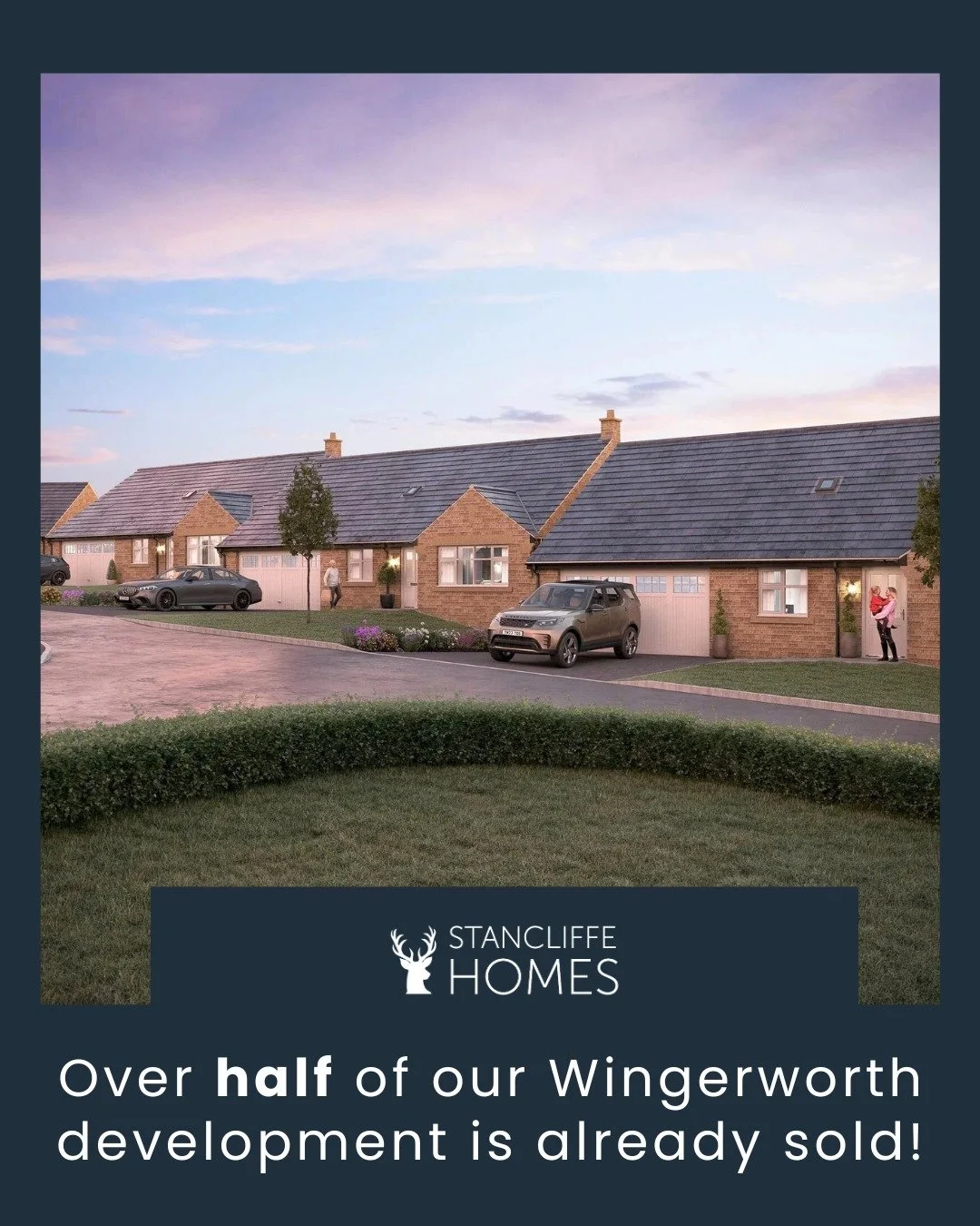 Over half of our Wingerworth development is already sold before we've launched our site sales office! 🏡

Demand has been high for Kingswood Park, our newest over-55s development in this much-loved Derbyshire village.

It&rsquo;s easy to see why:
🌿 