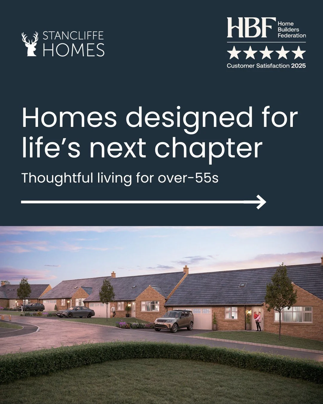 Only 3 homes remain at our Wingerworth development.

- The Woburn 
- The Ashton
- The Gainsborough

With strong interest and most plots now reserved, we expect the remaining homes to be secured well before the development is complete.

This exclusive