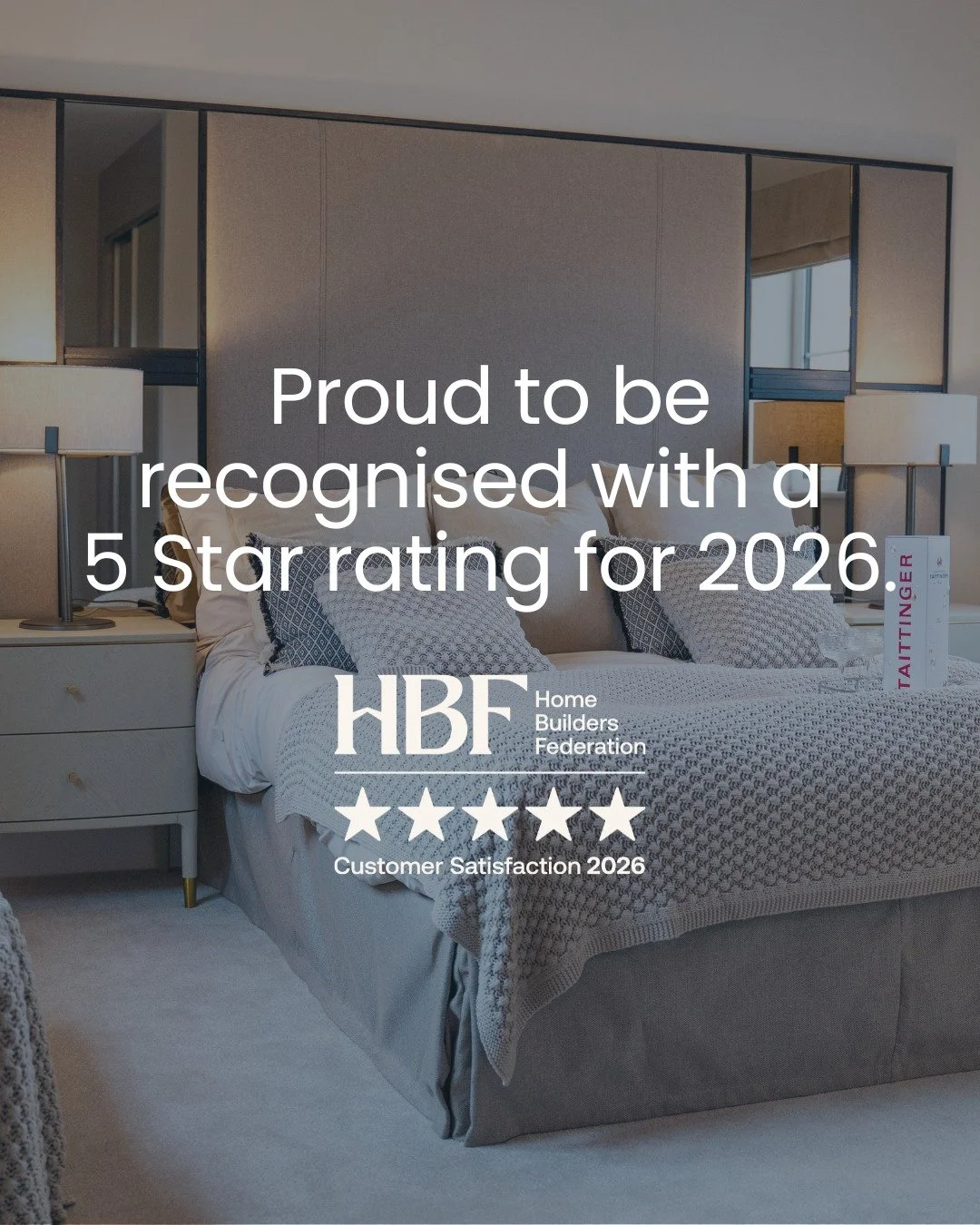 We&rsquo;ve been awarded HBF 5 Star Rating for 2026 🤍

The HBF Star Rating is based entirely on feedback from the people who matter most, our customers.
From the quality of their home, to the experience after they&rsquo;ve moved in.

It&rsquo;s meas