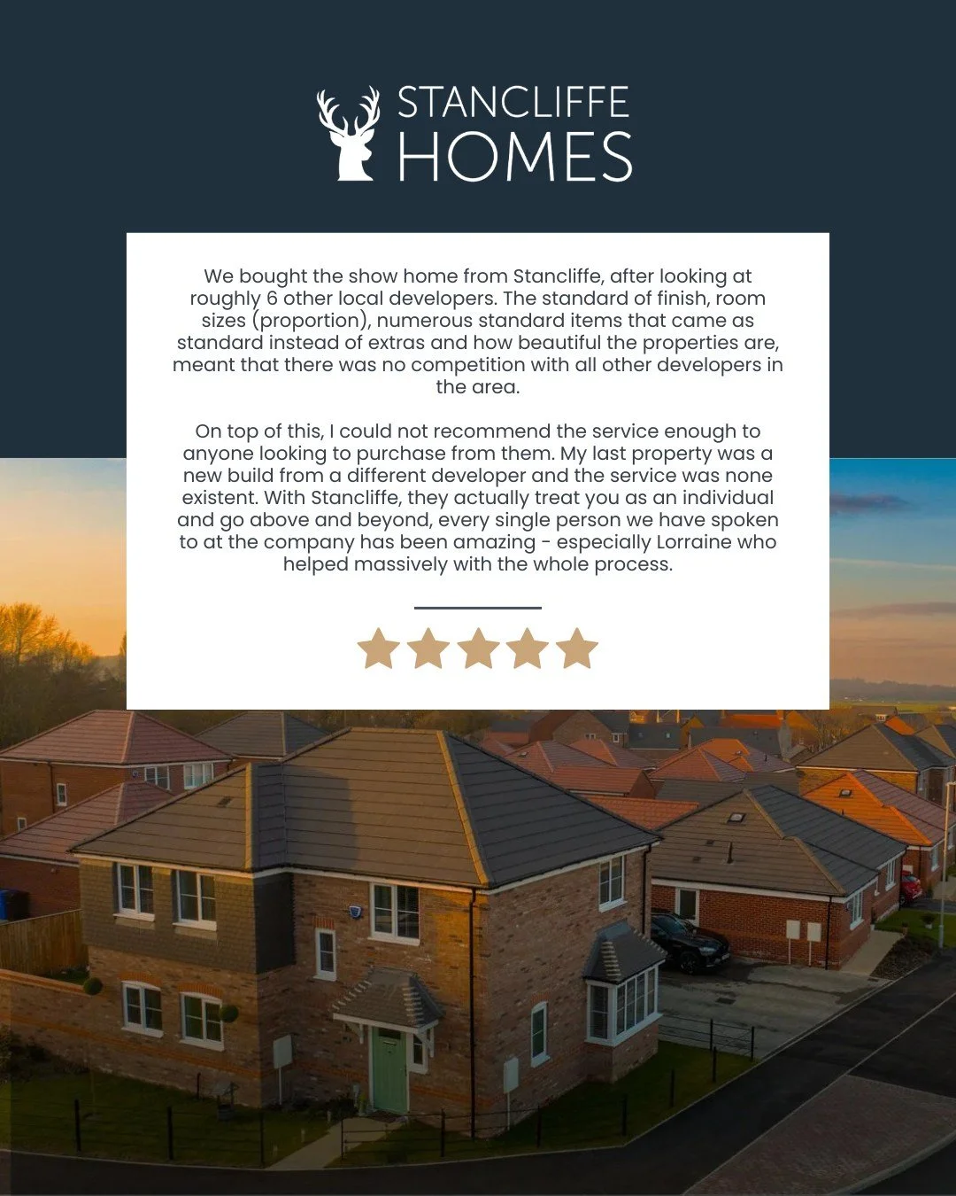 Choosing a new home is never just about bricks and mortar 🏡

It&rsquo;s about confidence in the quality.
Trust in the people behind it.

And knowing the experience after you move in matters just as much as the day you get the keys 🫶🏼

#stancliffeh