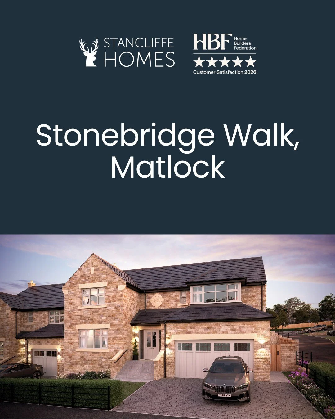 Introducing Stonebridge Walk, Matlock 🏡

Set on the edge of the Derbyshire Dales, Matlock is a place that offers the best of both worlds.
Surrounded by countryside, yet well connected, with independent shops, caf&eacute;s, and everyday amenities all