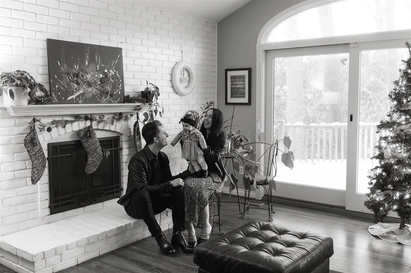 In home holiday sesh for the Mihalis family❤️