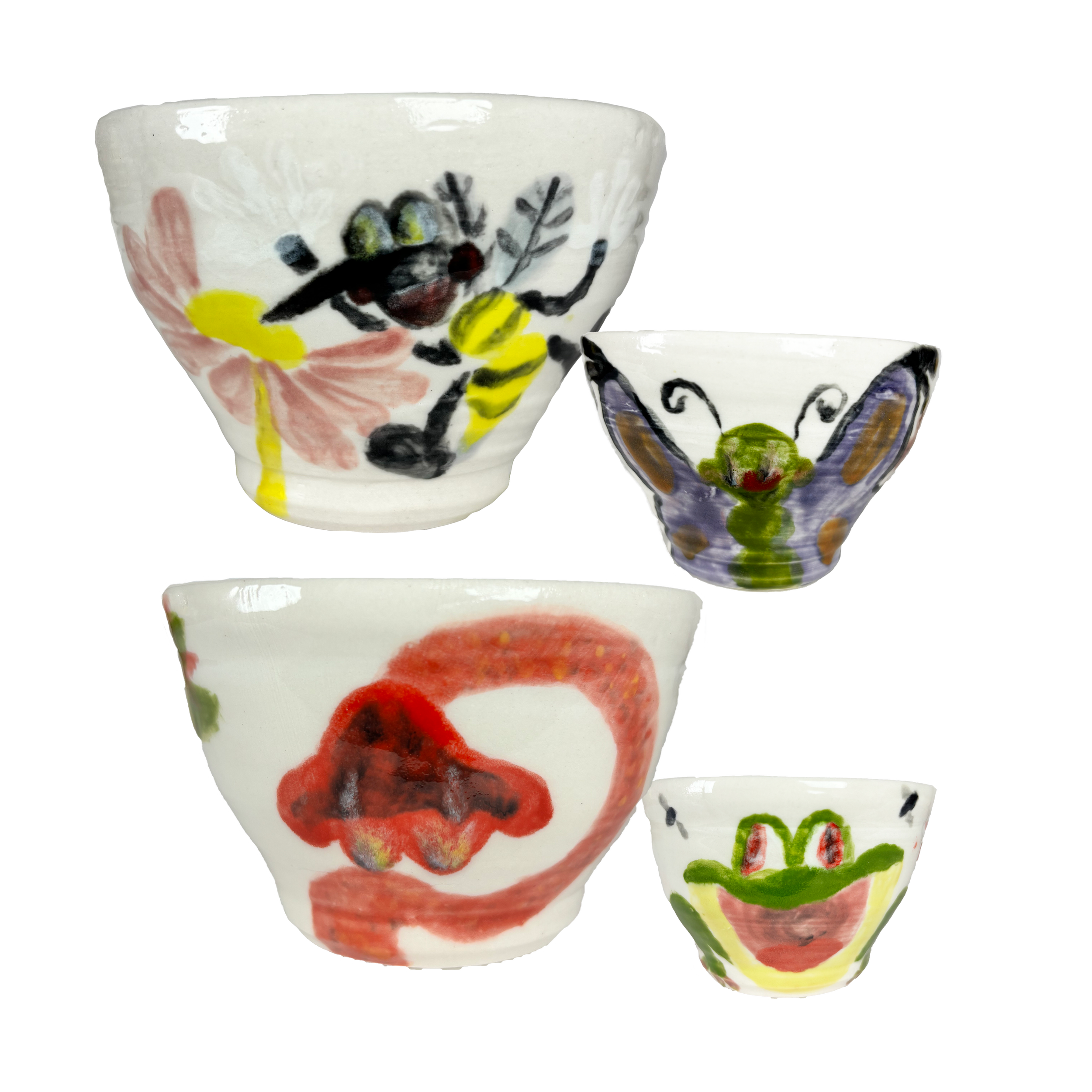 Kazi Home* Porcelain Bowl Set