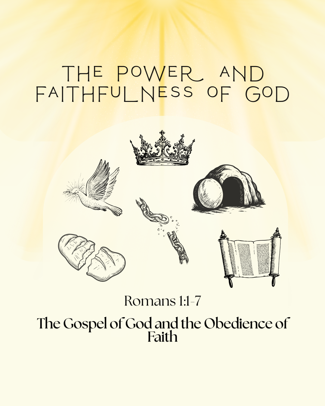 Romans 1:1-7 - The Power and Faithfulness of God - The Gospel of God and the Obedience of Faith