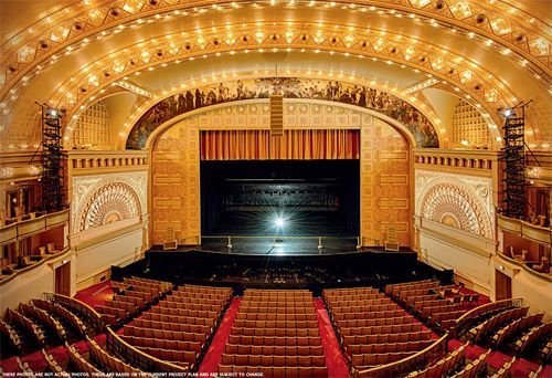 Panel, Proscenium, and Projector