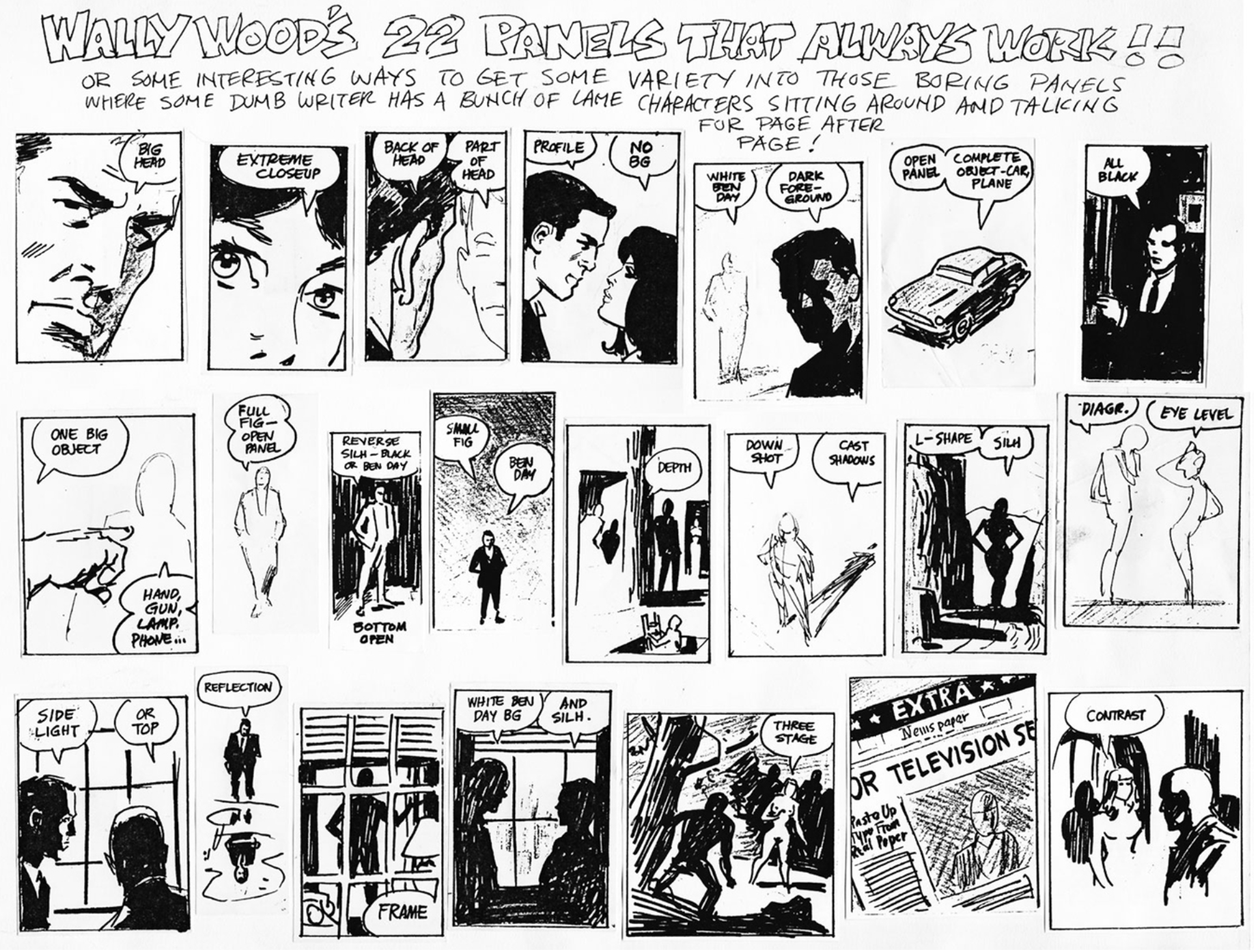 Beyond Nine Shots: Wally Wood's 22