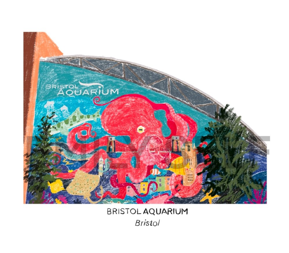 Bristol Aquarium Print