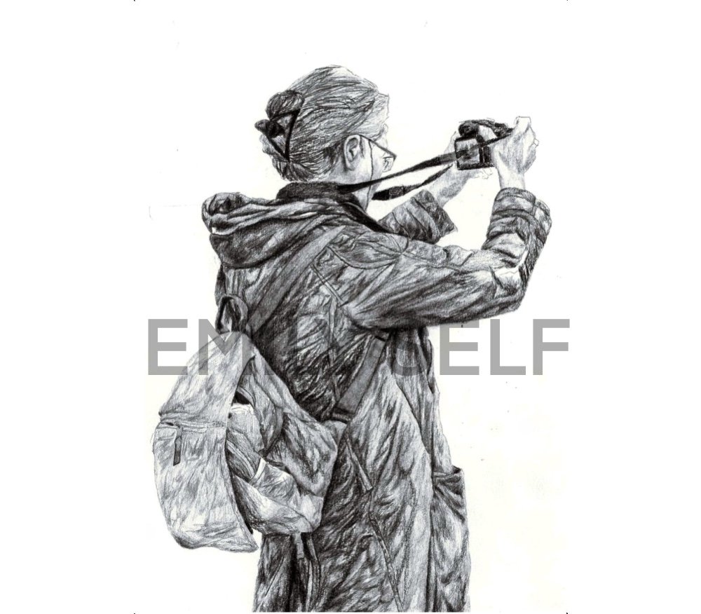 Woman taking a photo