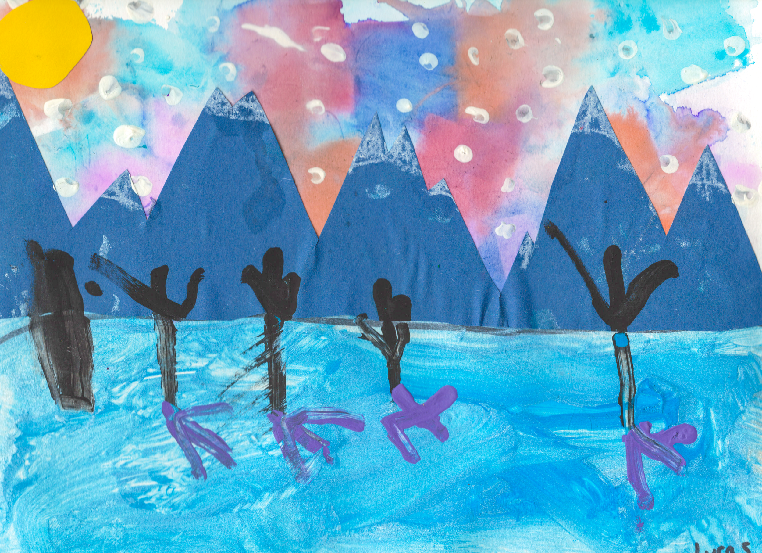 The Snowy Day - By Lucas @ 5 Years Old