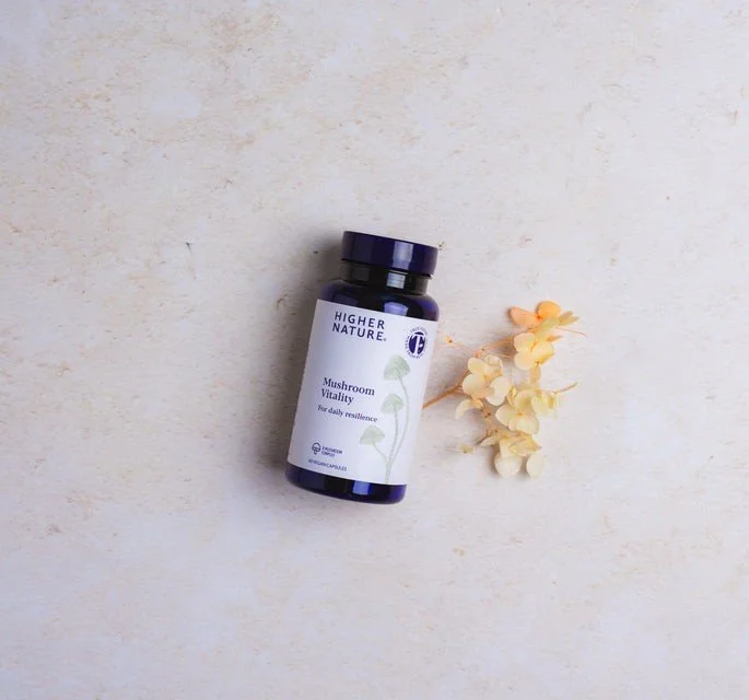 Higher Nature Mushroom Vitality Supplements