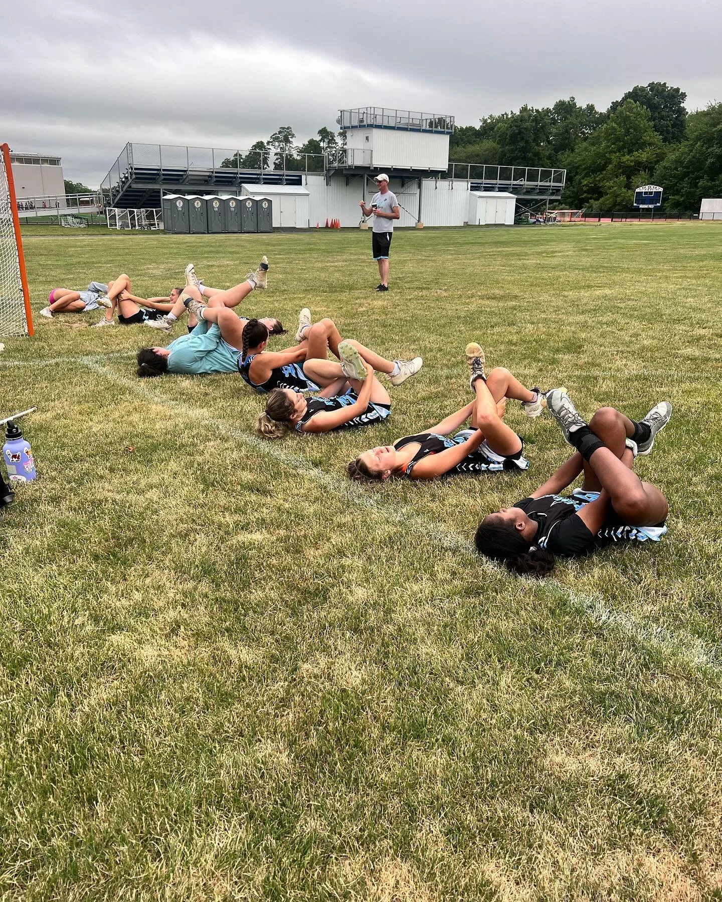 There&rsquo;s always time for stretching with intent during tournaments! 

Why? 
1. We&rsquo;re increasing range of mobility, loosening the joints that are tight from playing, sleeping, driving, sitting. 
2. We&rsquo;re stretching the used and tired 