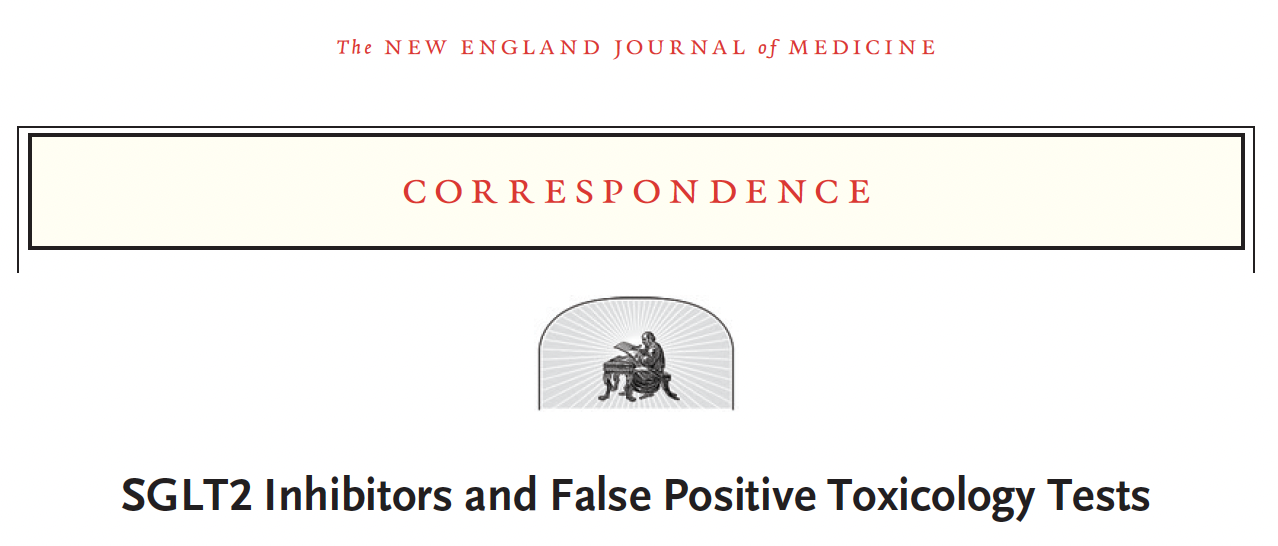 This letter describes the case of a patient who had multiple false positive toxicology tests for urinary ethanol after the initiation of empagliflozin therapy. This case shows how a patient who undergoes toxicology testing may be harmed by use of an 