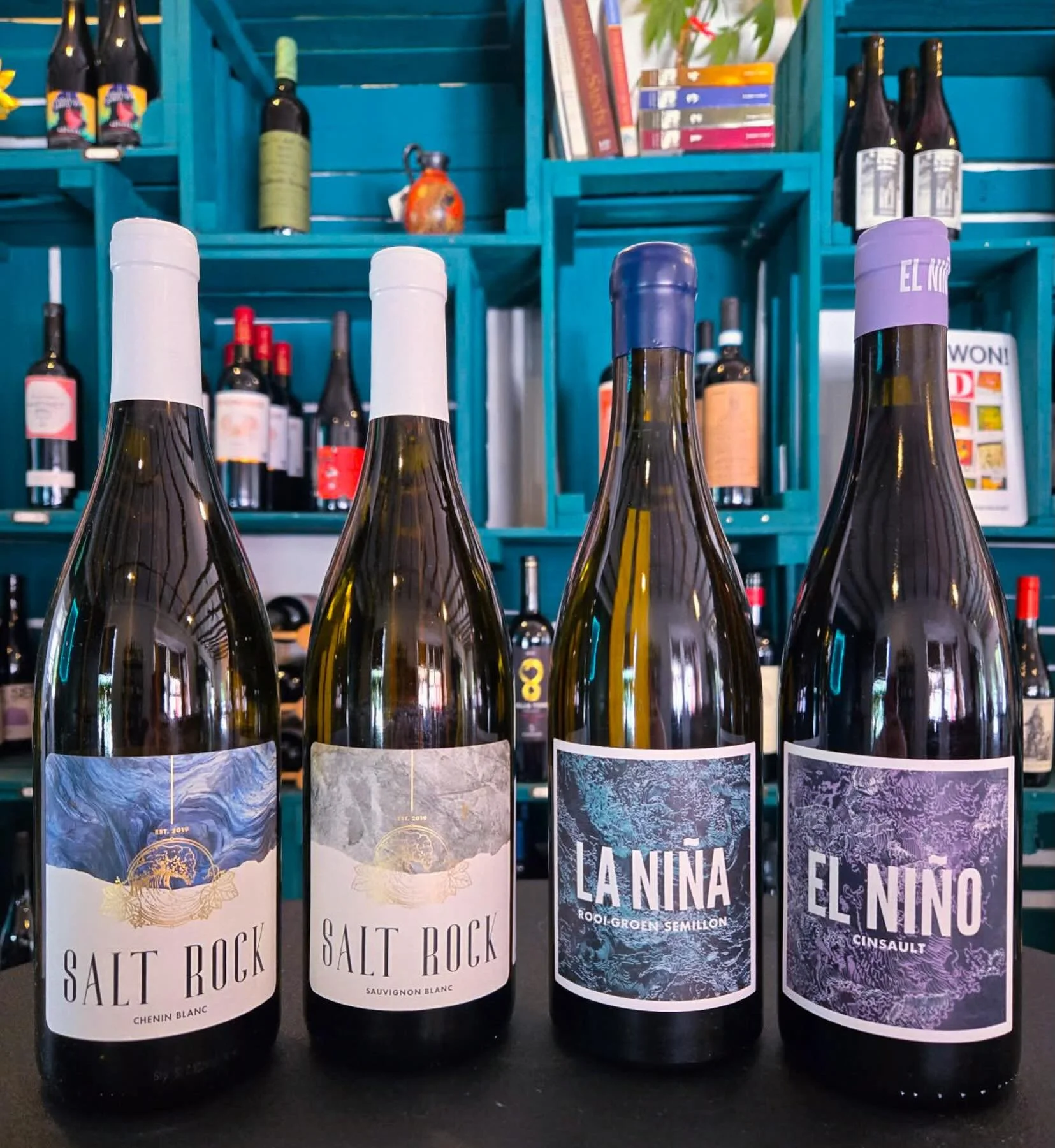 We&rsquo;ve got a SALTY set of drops for you this week &hellip;
Winemaker, Xander Grier, is pouring through the following:
🪤Chenin Blanc
🍋&zwj;🟩Sauvignon Blanc
🌬️&ldquo;La Ni&ntilde;a&rdquo; Rooi Groen Semillon
👾&ldquo;El Ni&ntilde;o&rdquo; Cins