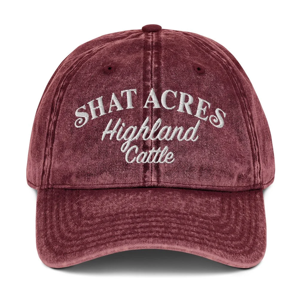 Shat Acres Vintage Cotton Twill Cap
