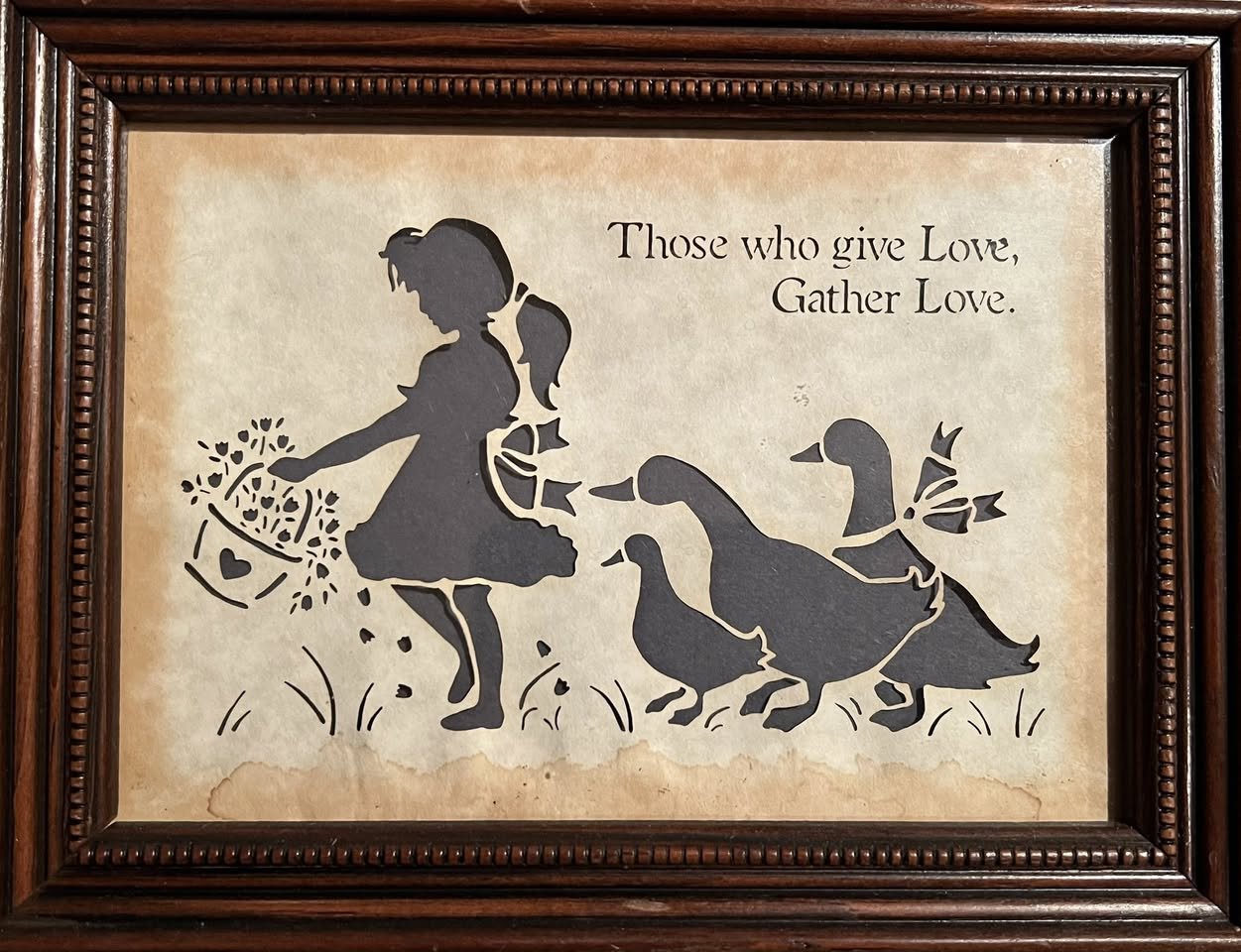 Those Who Give Love Gather Love