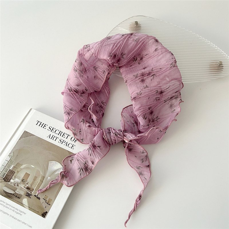 Pink Cotton Kerchief