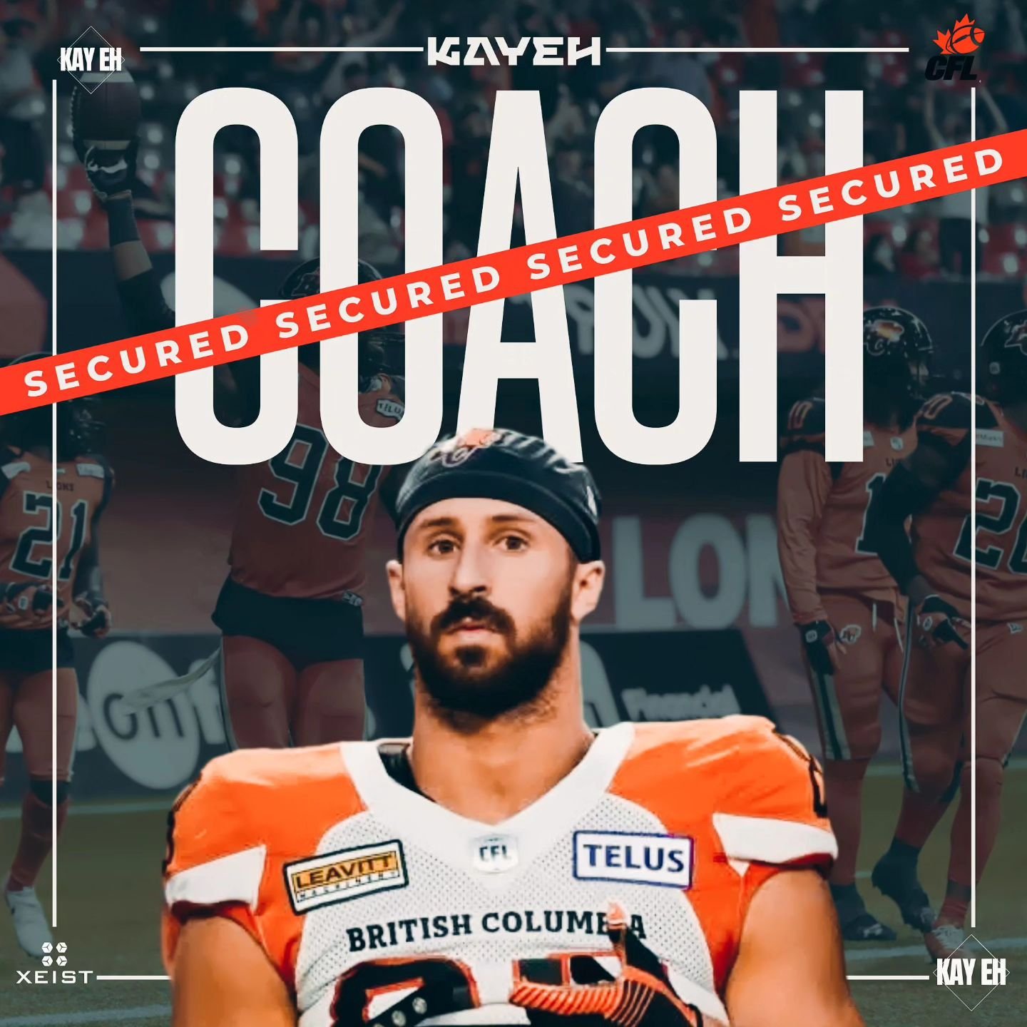 Guest Coach Alert CFLs own Dan Petermann💪🏾🏈

The 2014 OUA rookie of the year and 
3x oua all star wants to give back the next generation of route runners at the Kay eh camp. After being drafted in 2018, he followed that year up with a grey cup! Da